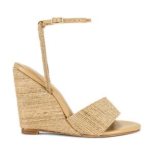 RAYE Bikini Wedge Heels Natural
